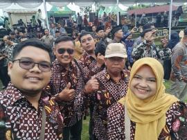 Pamong Kalurahan Siraman Ikuti Upacara Peringatan Hari Desa Nasional 2026 di Tebing Breksi